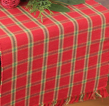 Yuletide Red Table Runner TR054019 - The Fox Decor